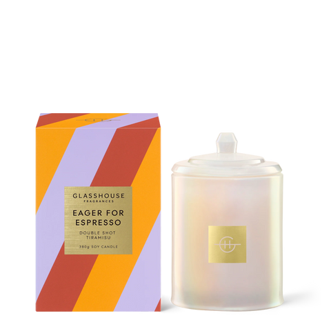 GLASSHOUSE - EAGER FOR ESPRESSO Candle 380g