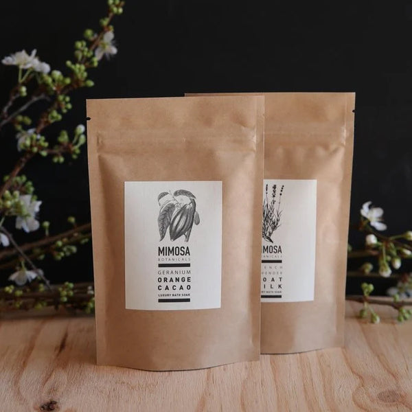 MIMOSA BOTANICALS - Bath Soak - Geranium, Orange & Cacao