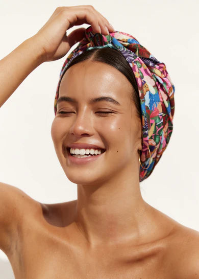 LOUVELLE - DAHLIA shower cap - Jungle Animal
