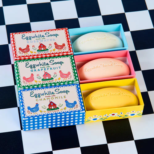 Kalastyle - Eggwhite & Rosewater Facial Soap