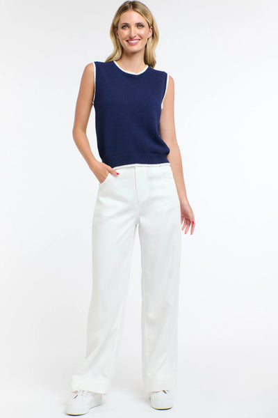 365 Days - Celeste Tencel Pant - White