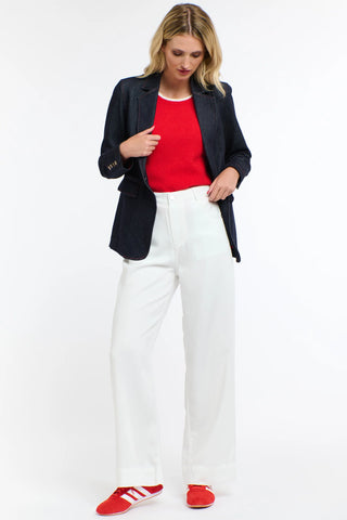 365 Days - Celeste Tencel Pant - White