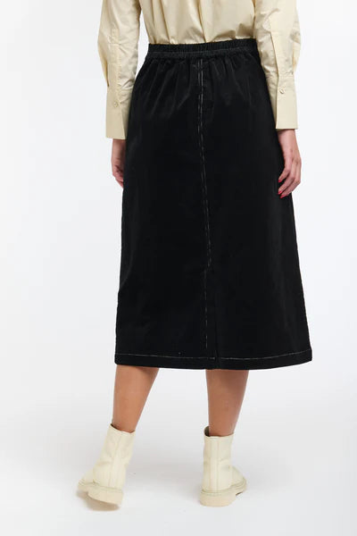 365 Days - BONNIE CORD SKIRT BLACK