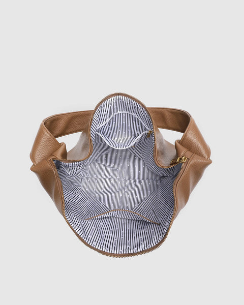 LouenHide - Morgan Shoulder Bag - Caramel