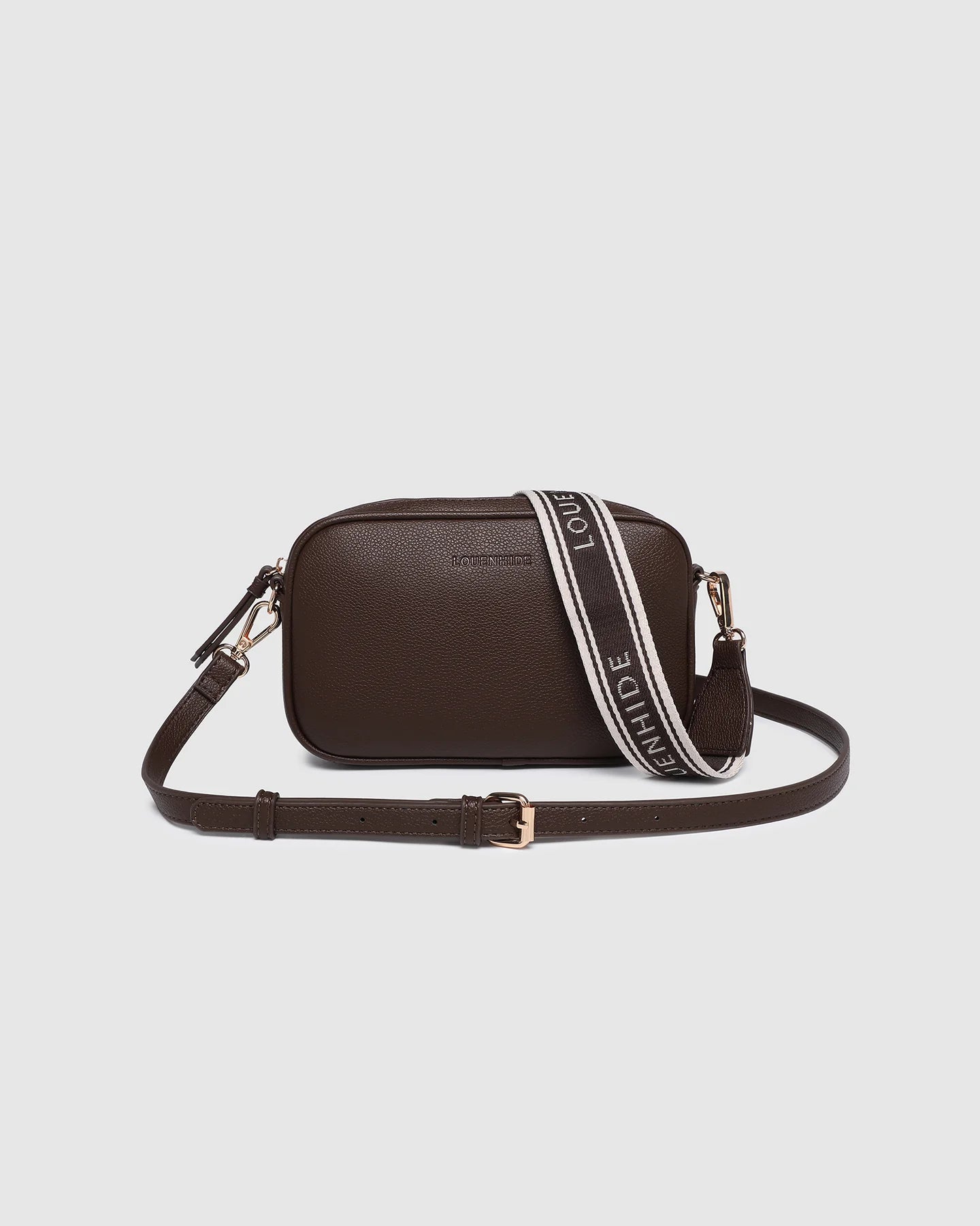LouenHide - Bianca Crossbody Bag - Chocolate