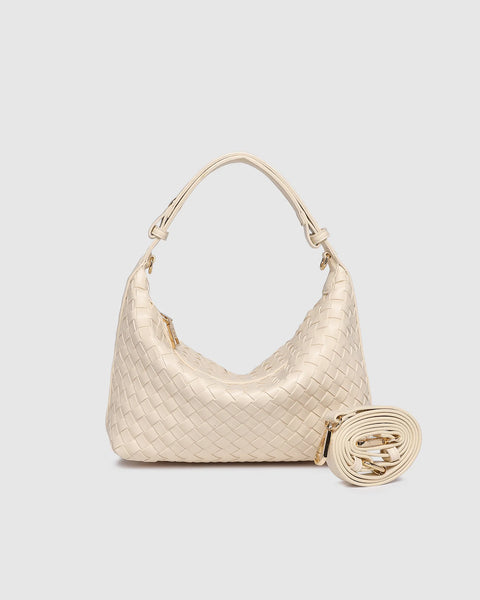 LouenHide - Madeline Shoulder Bag - Vanilla