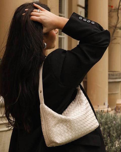 LouenHide - Madeline Shoulder Bag - Vanilla
