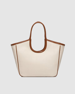 LouenHide - Alexandra Tote Bag - Canvas/Tan