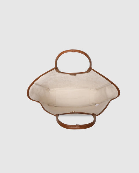 LouenHide - Alexandra Tote Bag - Canvas/Tan