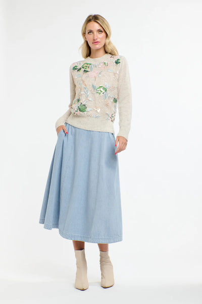365 Days - Lola Sequin Knit - Natural