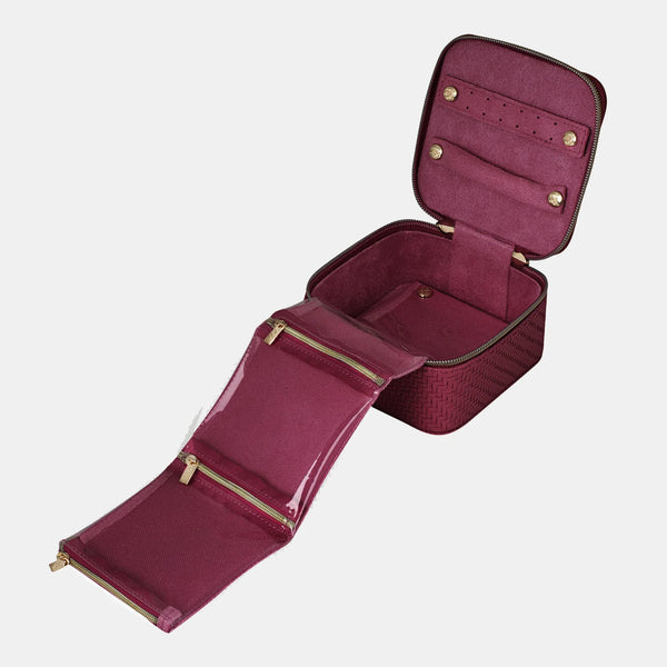 Tonic - Jewellery Cube - Herringbone Plum