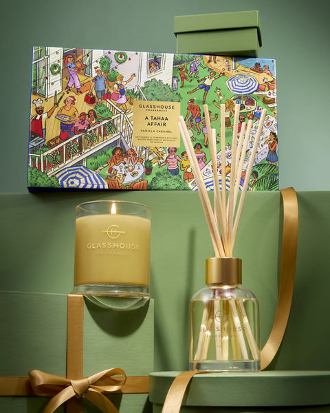 GLASSHOUSE - A Tahaa Affair Home Fragrance Gift Set