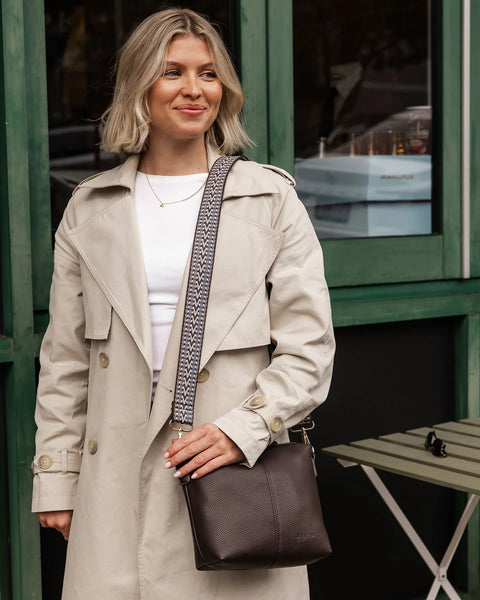 LouenHide - Kasey Stripe Crossbody Bag