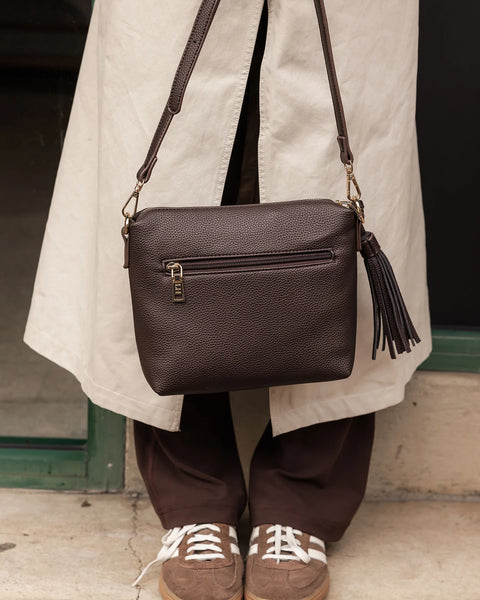 LouenHide - Kasey Stripe Crossbody Bag