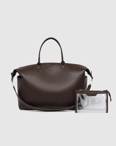 LouenHide - Ohio Overnight Bag - Chocolate