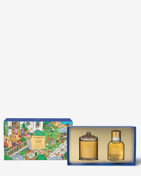 GLASSHOUSE - A Tahaa Affair Home Fragrance Gift Set