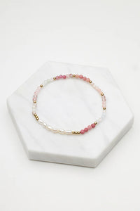 ZAFINO - Tiana Bracelet - Dusky Rose