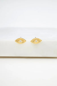 ZAFINO - Evil Eye Stud Earring - Gold