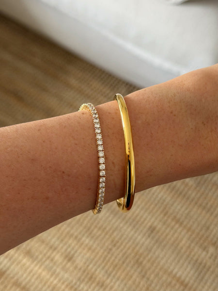 ZAFINO - Dani Tennis Bracelet - Gold