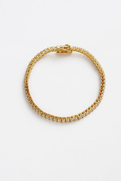 ZAFINO - Dani Tennis Bracelet - Gold
