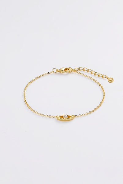 ZAFINO - Evil Eye Bracelet - Gold