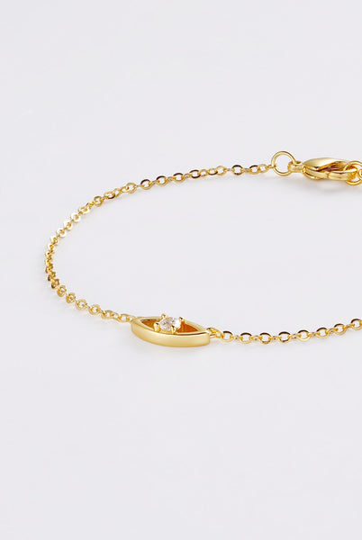 ZAFINO - Evil Eye Bracelet - Gold