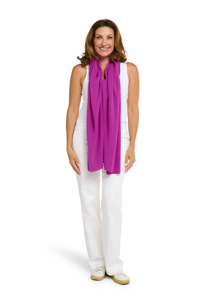 Cashmere Topper - Boysenberry