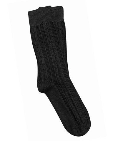 TIGHTOLOGY - Cable Merino Wool Socks