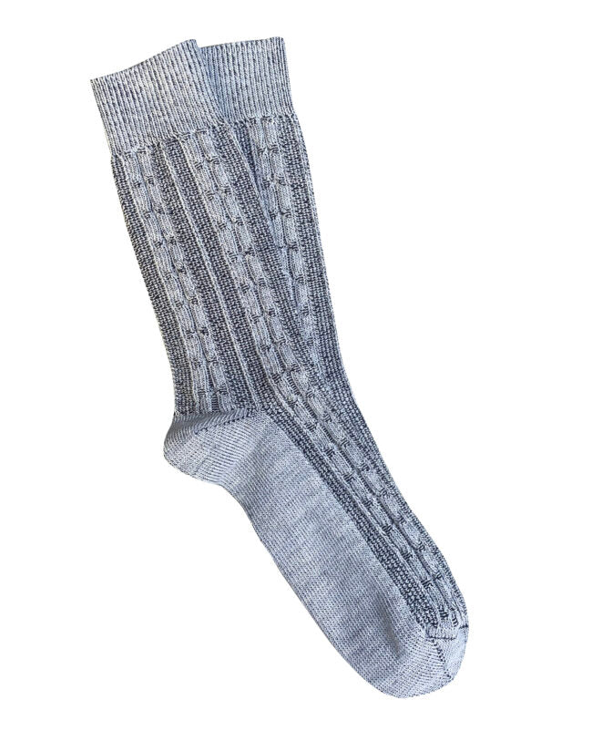 TIGHTOLOGY - Cable Merino Wool Socks