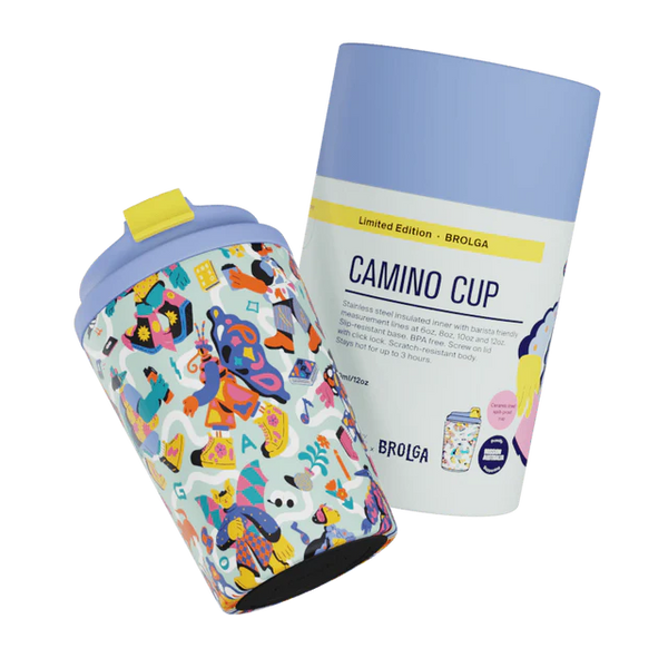 Made By Fressko - Reusable Cup Limited Edition - Ceramic - Brolga Camino 12oz