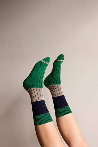 TIGHTOLOGY - Chunky Rib Merino Wool Socks