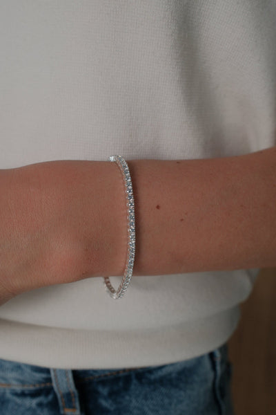ZAFINO - Dani Tennis Bracelet - Silver