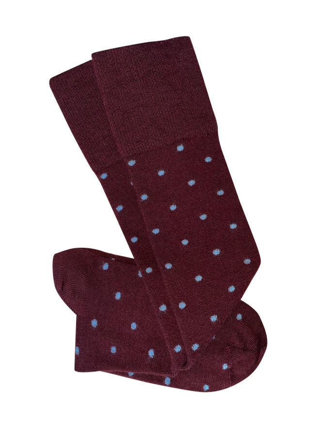 TIGHTOLOGY - DOTTY WOOL LONG SOCKS