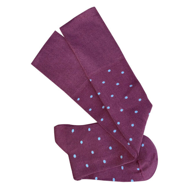 TIGHTOLOGY - DOTTY COTTON LONG SOCKS