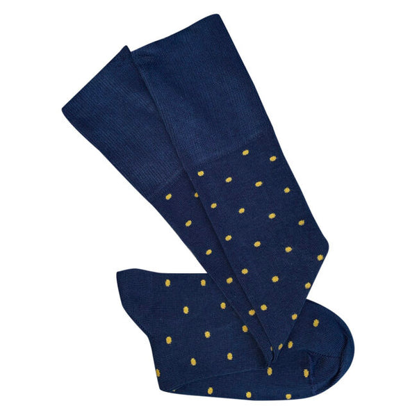 TIGHTOLOGY - DOTTY COTTON LONG SOCKS