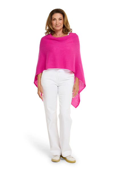 Cashmere Topper - Dragonfruit