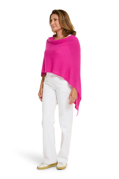 Cashmere Topper - Dragonfruit