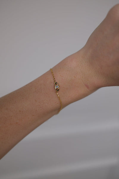 ZAFINO - Evil Eye Bracelet - Gold