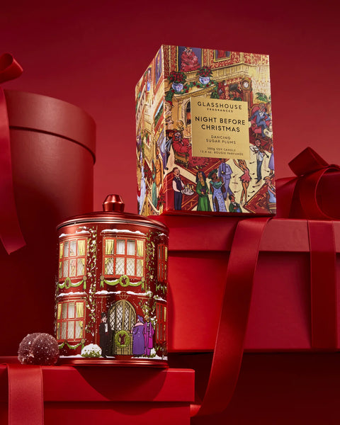 GLASSHOUSE - NIGHT BEFORE CHRISTMAS CANDLE 380G