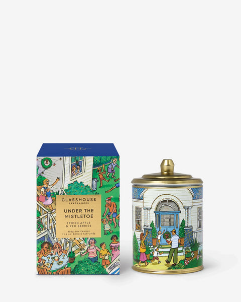 GLASSHOUSE - UNDER THE MISTLETOE CANDLE 380G