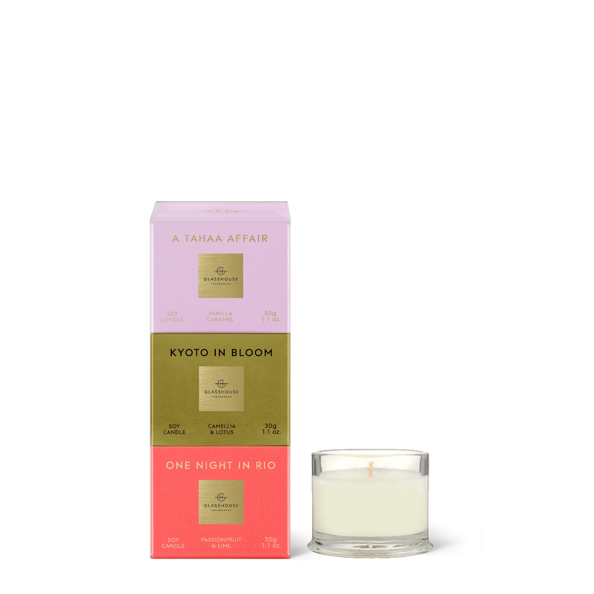 GLASSHOUSE - MOST COVETED TRIO