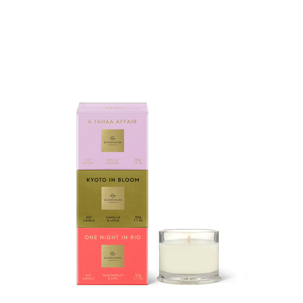 GLASSHOUSE - MOST COVETED TRIO