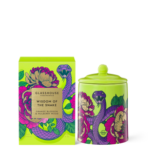 GLASSHOUSE - Wisdom of the Snake CANDLE 380G