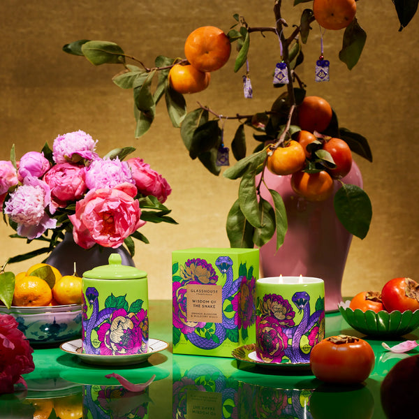 GLASSHOUSE - Wisdom of the Snake CANDLE 380G