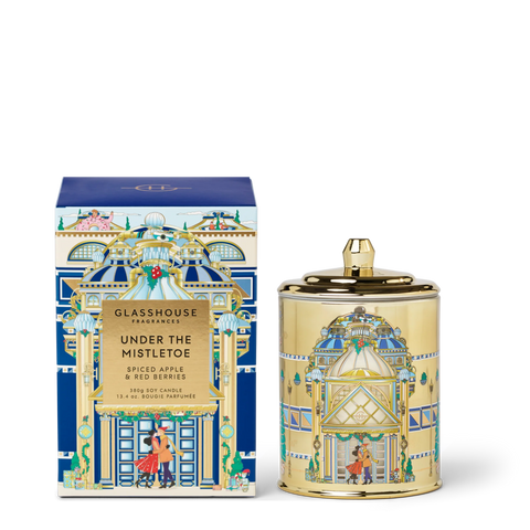 GLASSHOUSE - UNDER THE MISTLETOE CANDLE 380G