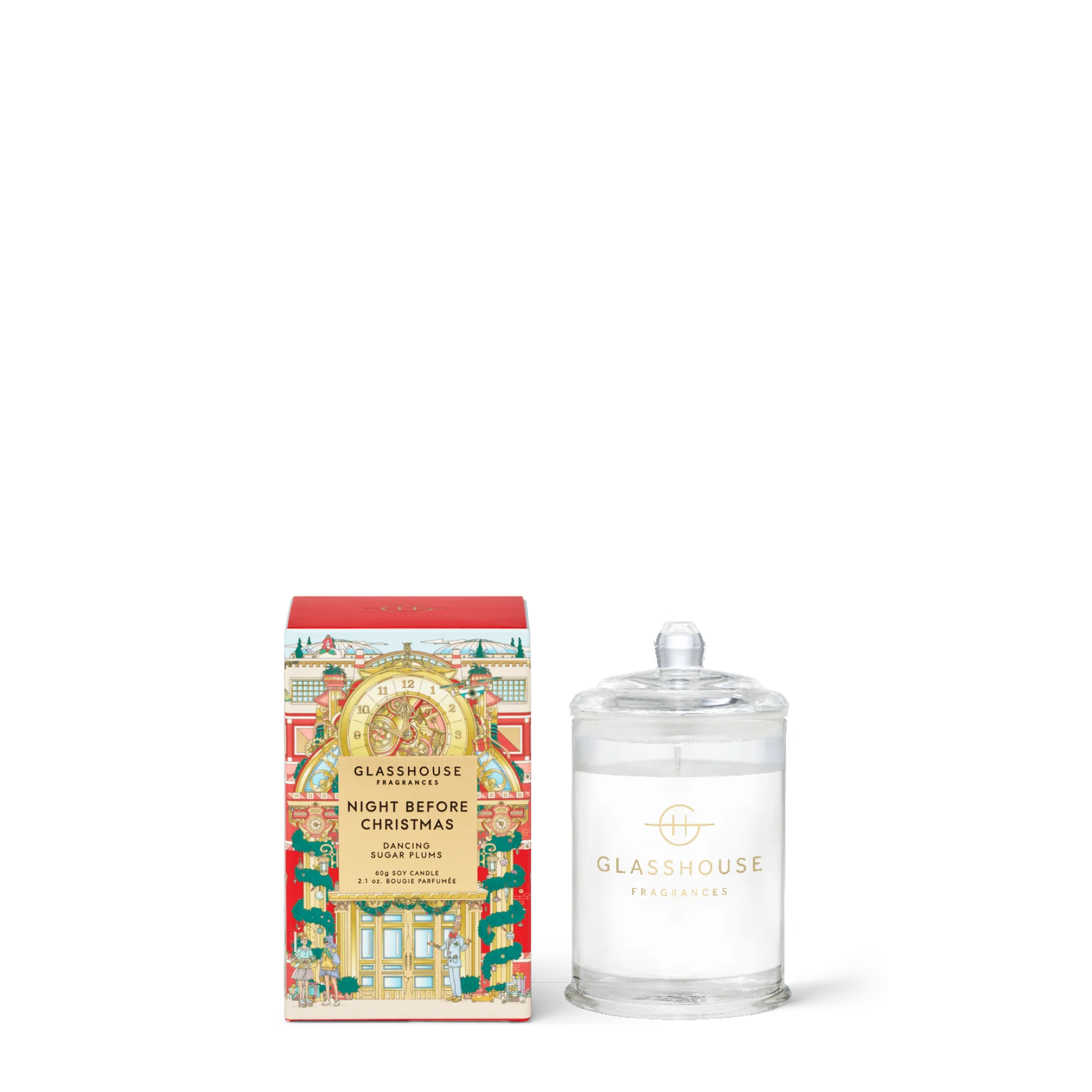 GLASSHOUSE - NIGHT BEFORE CHRISTMAS CANDLE 60G