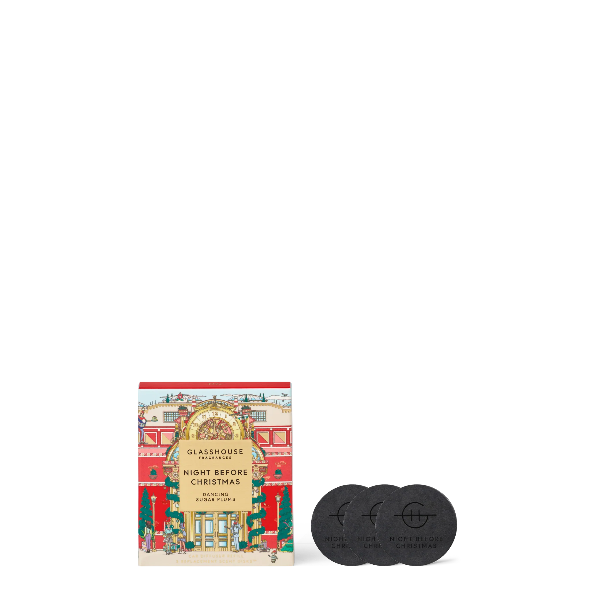 GLASSHOUSE - CAR DIFFUSER REPLACEMENT - NIGHT BEFORE CHRISTMAS