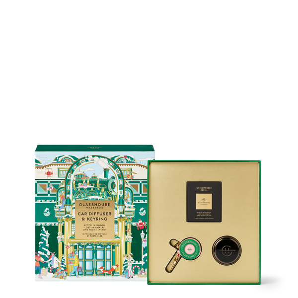 GLASSHOUSE - Car Diffuser Gift Set