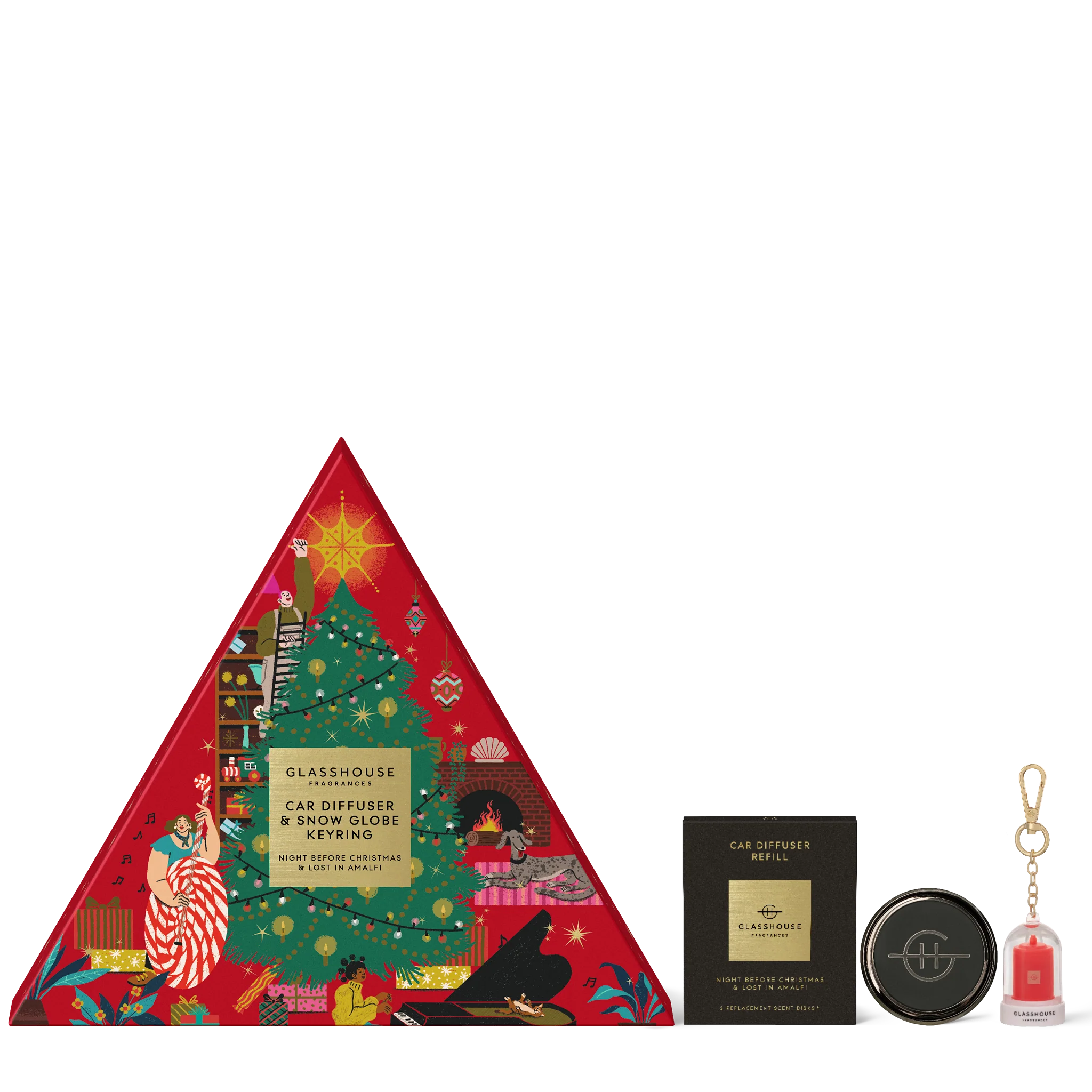 GLASSHOUSE - CAR DIFFUSER GIFT SET