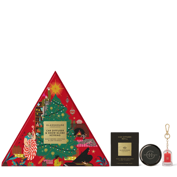 GLASSHOUSE - CAR DIFFUSER GIFT SET